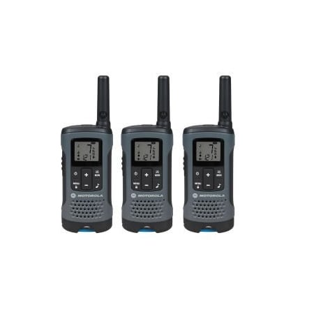 Motorola Motorola Solutions Talkabout® T200TP Rechargeable Two-Way Radios, Gray - 3 Pack T200TP